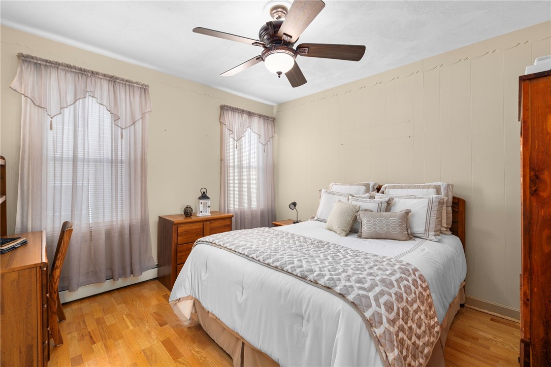 20 Gridley Street Providence, RI 02904 - Photo 11 of 50 Unit 1 - Bedroom 2 with two picture windows, single closet