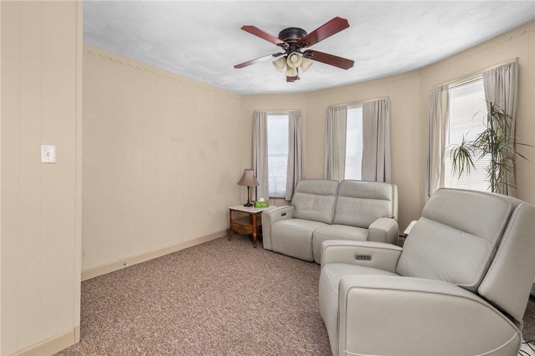 20 Gridley Street Providence, RI 02904 - Photo 27 of 50 Unit 2- Living room - carpet, high ceilings, picture windows