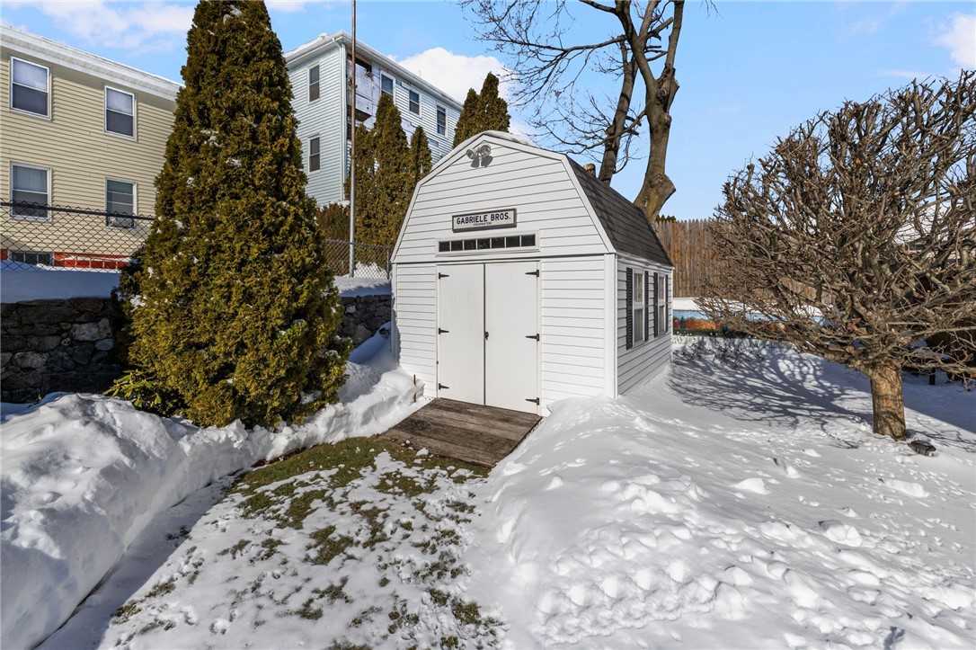 20 Gridley Street Providence, RI 02904 - Photo 42 of 50 Outbuilding in backyard