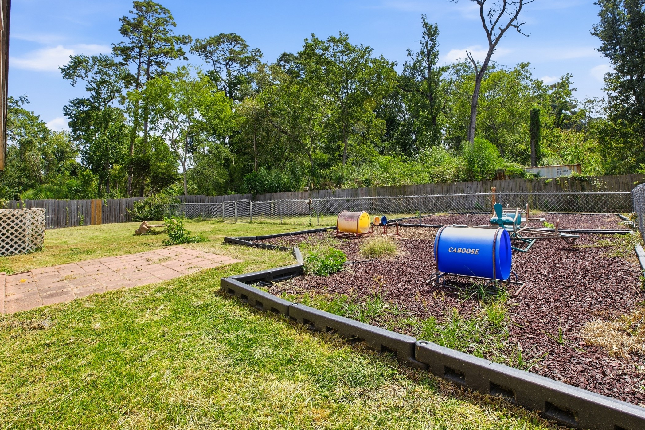 5302 Treaschwig Road Spring, TX 77373 - Photo 6 of 49 back yard