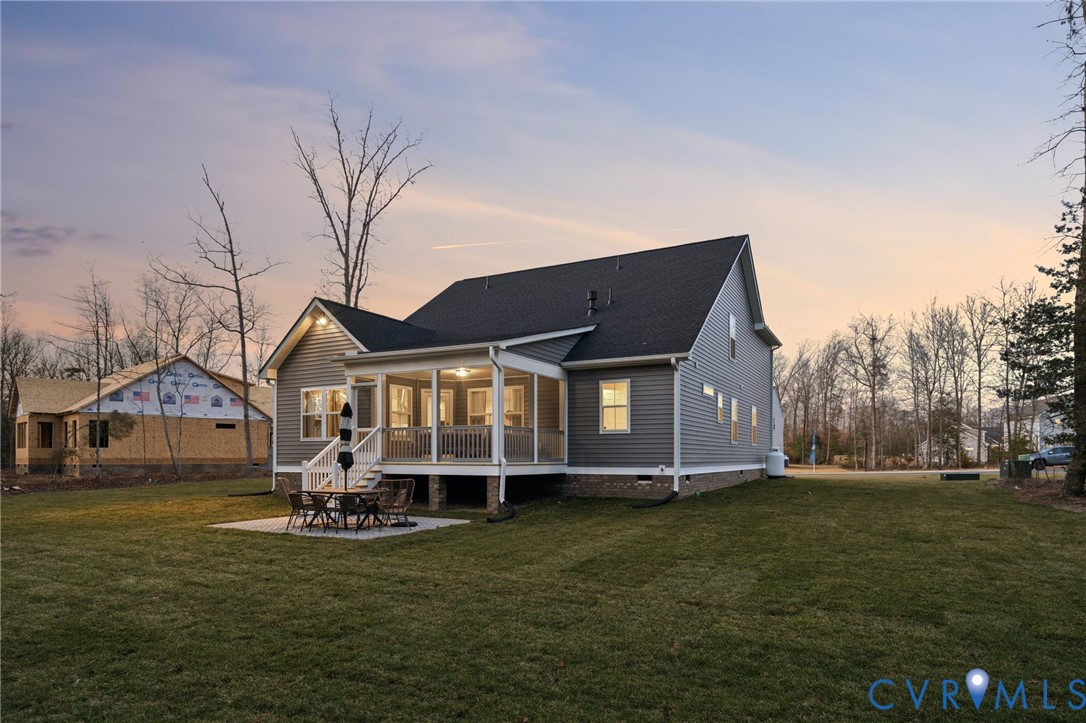 Lot 3 Kennington Aylett, VA 23009 - Photo 41 of 41 a front view of house with yard