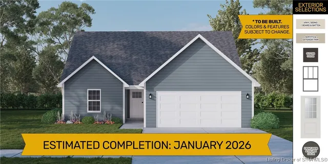 $276,900 | 4218-lot 220 Round Rock Boulevard, Charlestown, IN 47111