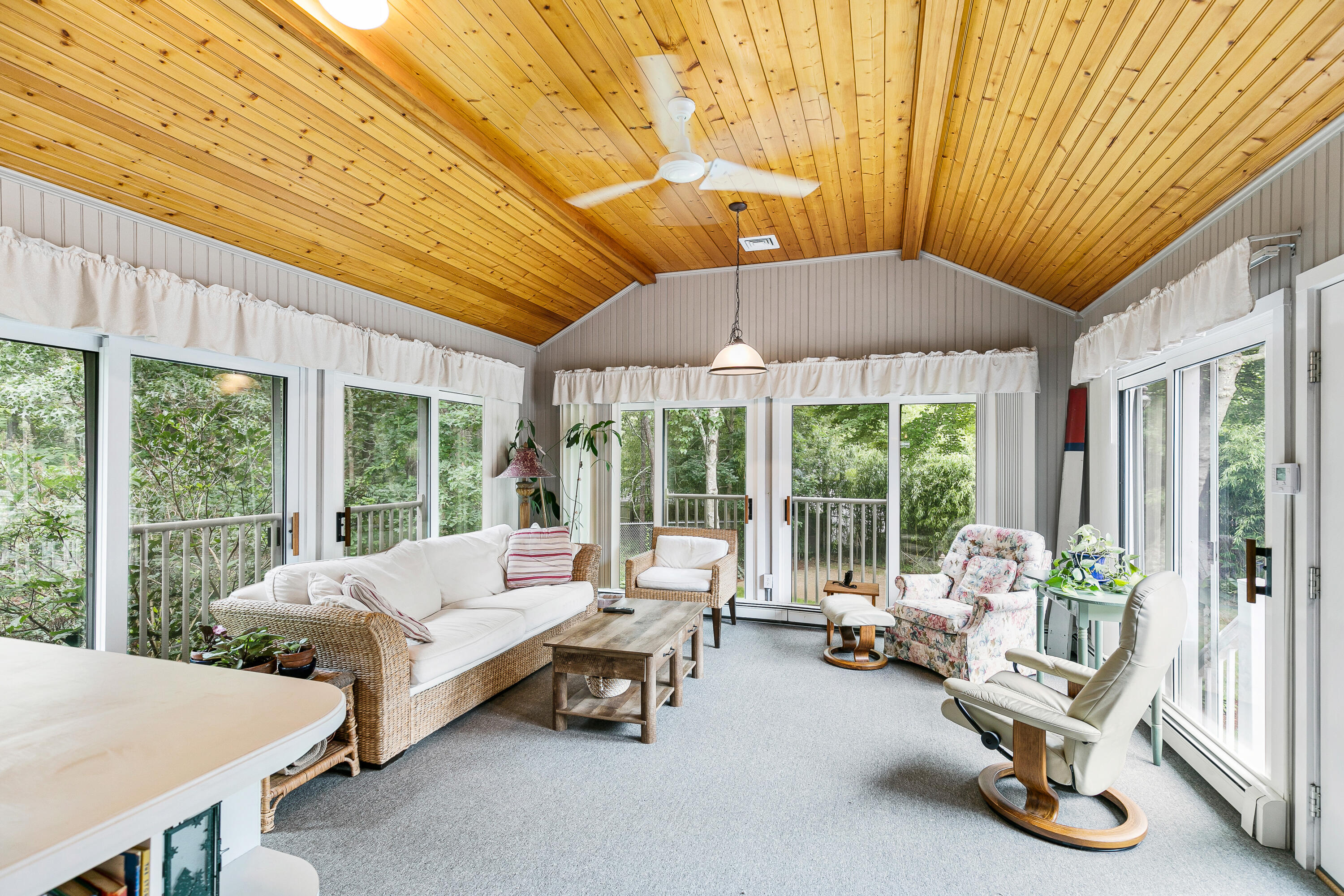 64 Hilltop Road Mashpee, MA 02649 - Photo 19 of 36 a living room with furniture and a large window