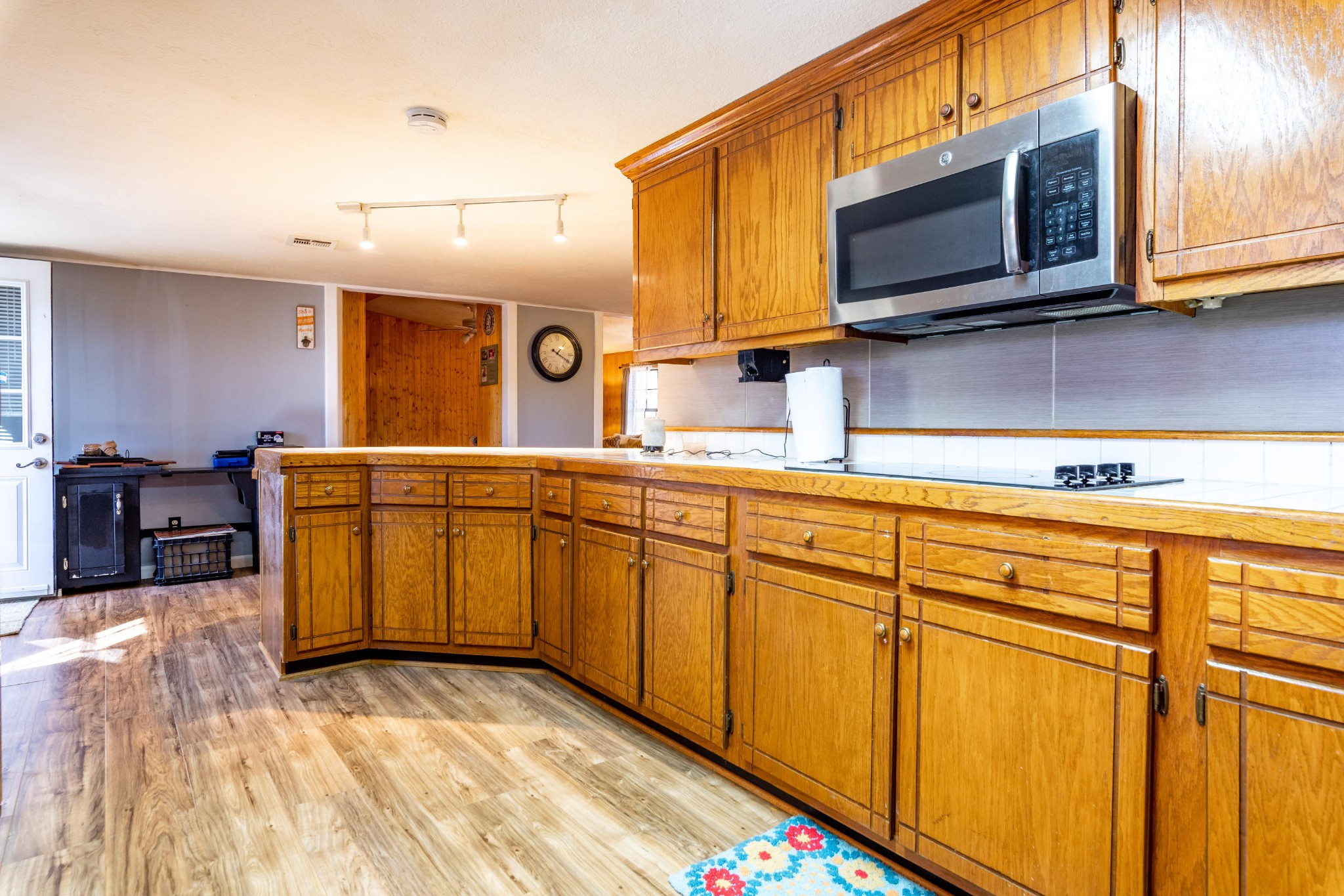 232 Pattie Gap Road Philadelphia, TN 37846 - Photo 17 of 31 a kitchen with stainless steel appliances granite countertop a sink and a microwave
