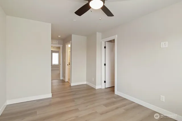 wooden floor in an empty room