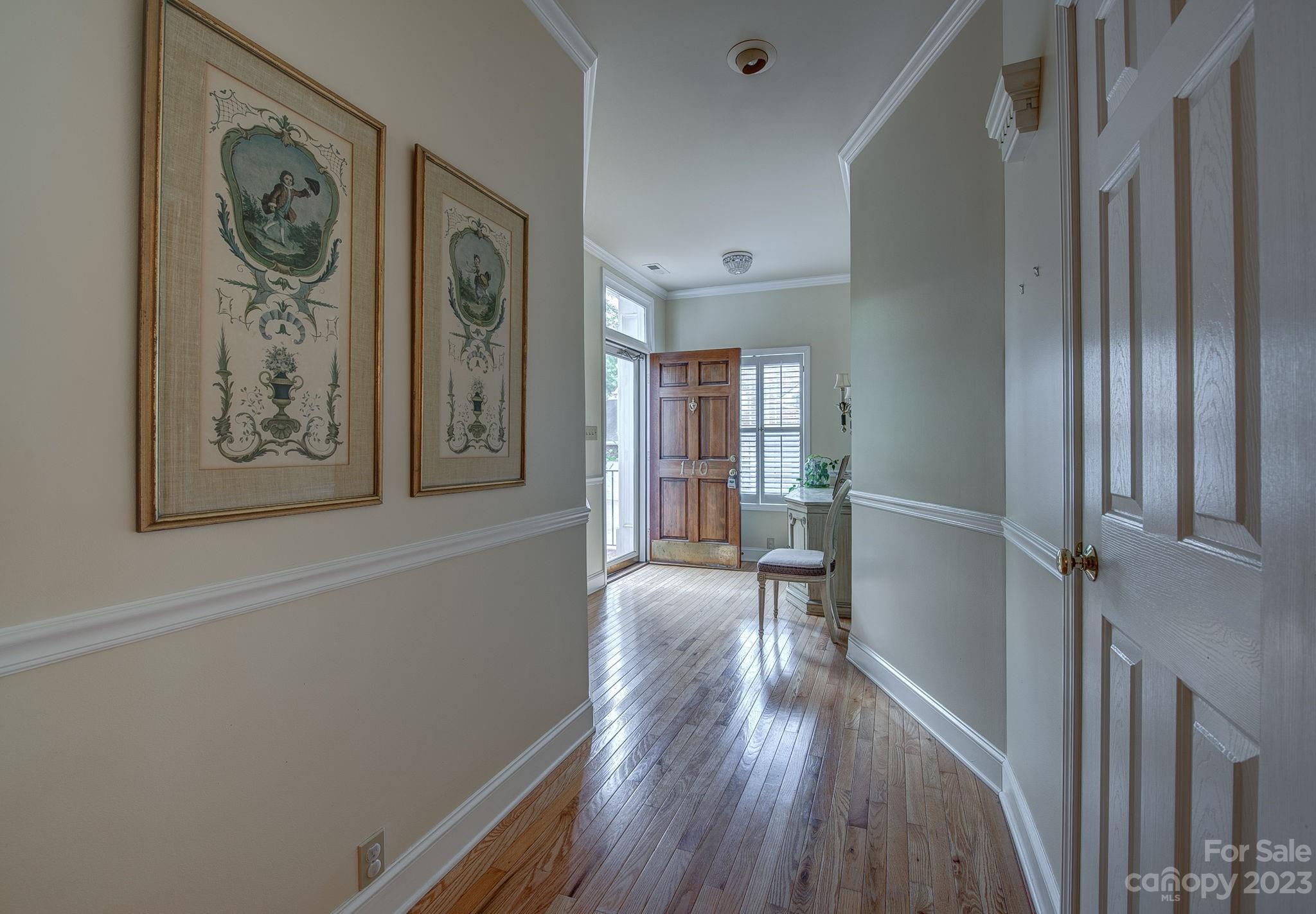 110 Columns Circle Shelby, NC 28150 - Photo 6 of 33 a view of a hallway with wooden floor