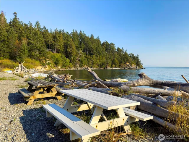 a view of a ocean view and beach