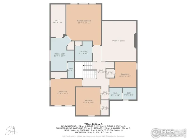 a picture of a room with a floor plan