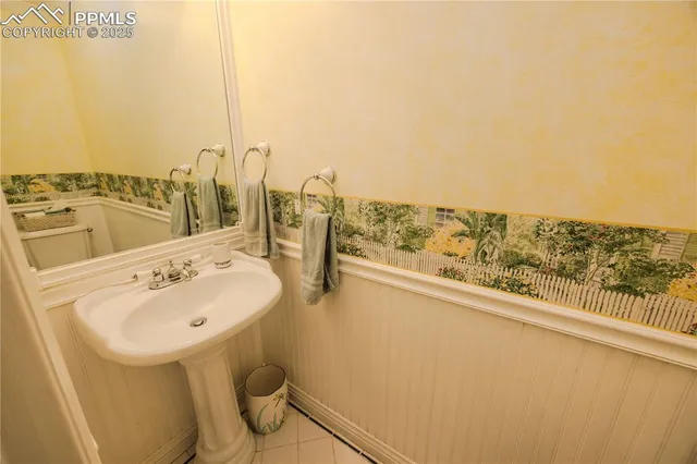 a view of a storage room with clothes