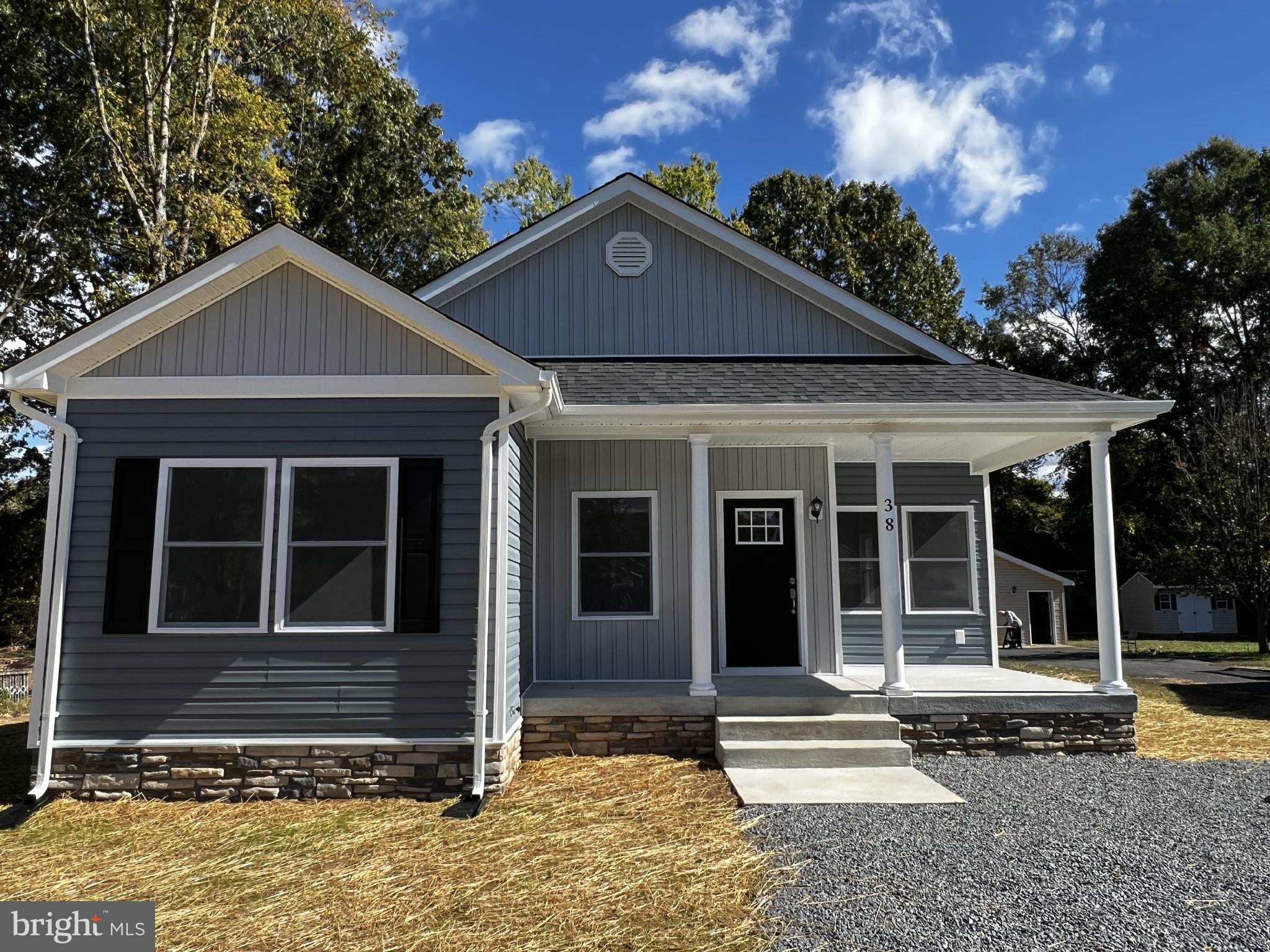 38 Meadow View Lane Colonial Beach, VA 22443 - Photo 3 of 44 Charming modern home with inviting porch.