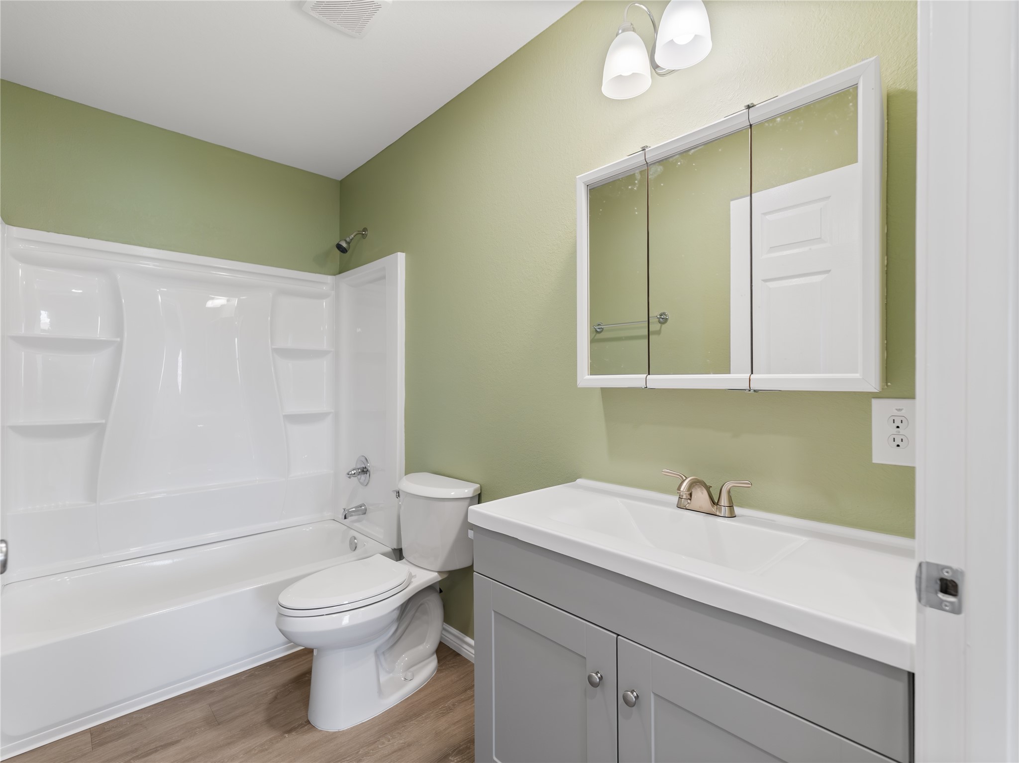 2110 Horn Road Bay City, TX 77414 - Photo 11 of 11 a bathroom with a sink and a mirror
