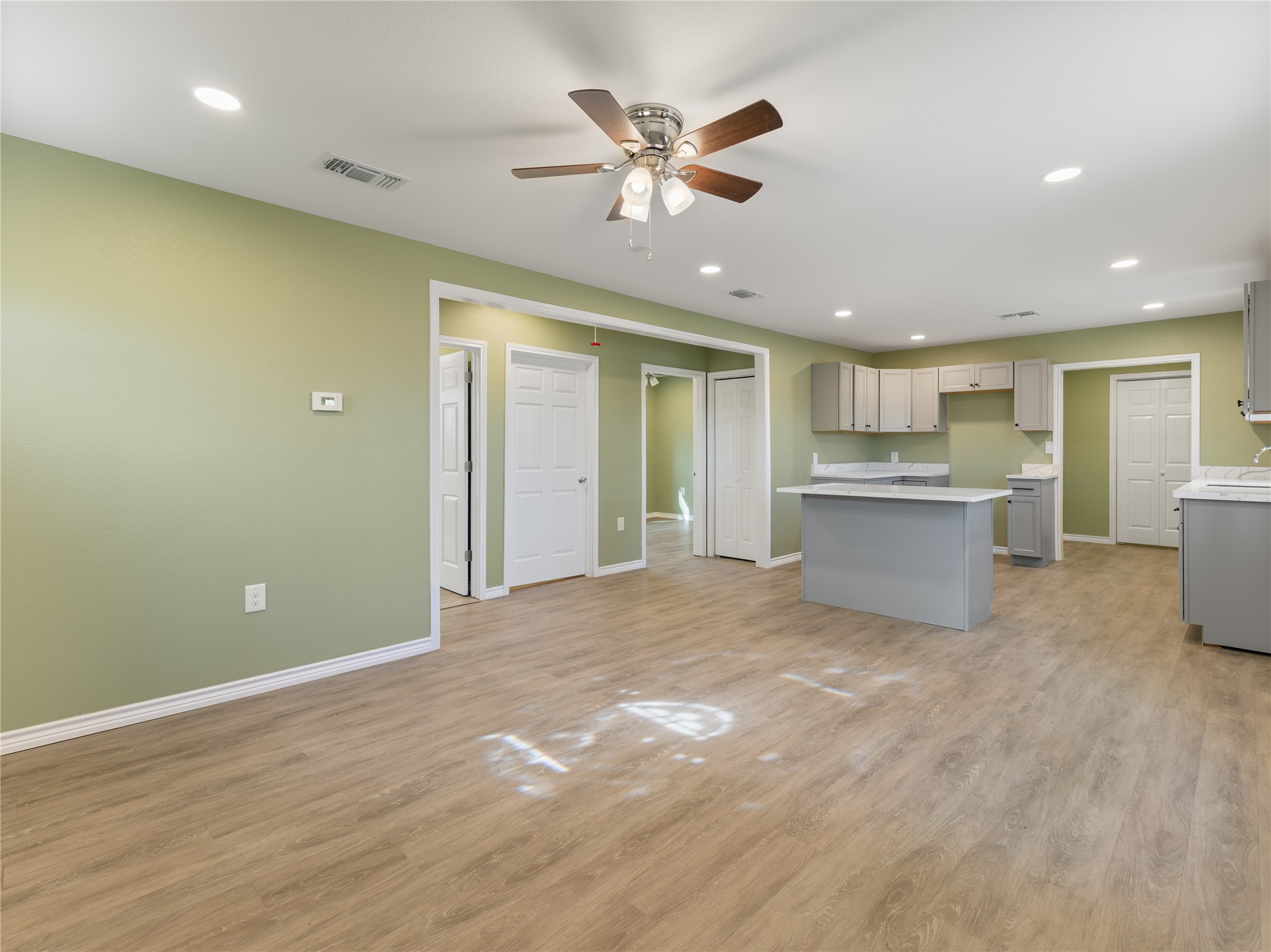 2110 Horn Road Bay City, TX 77414 - Photo 9 of 11 a view of an empty room with a kitchen