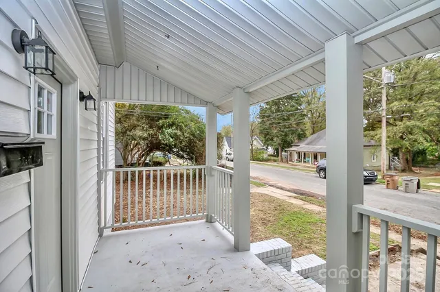 a view of balcony with balcony