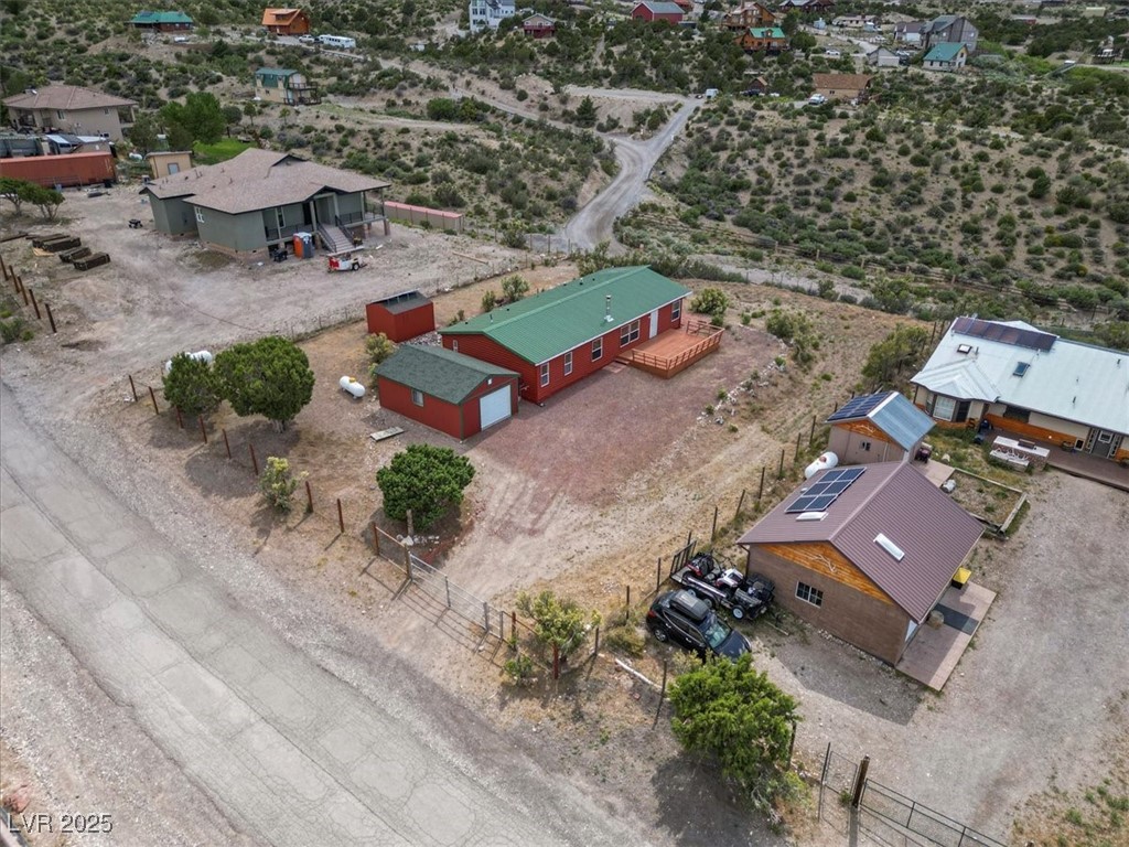 70 West Bonanza Road Las Vegas, NV 89124 - Photo 48 of 71 View from above of property