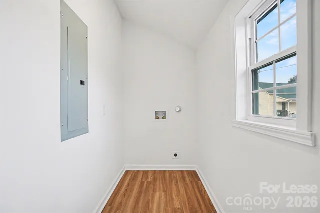 a small space with a window