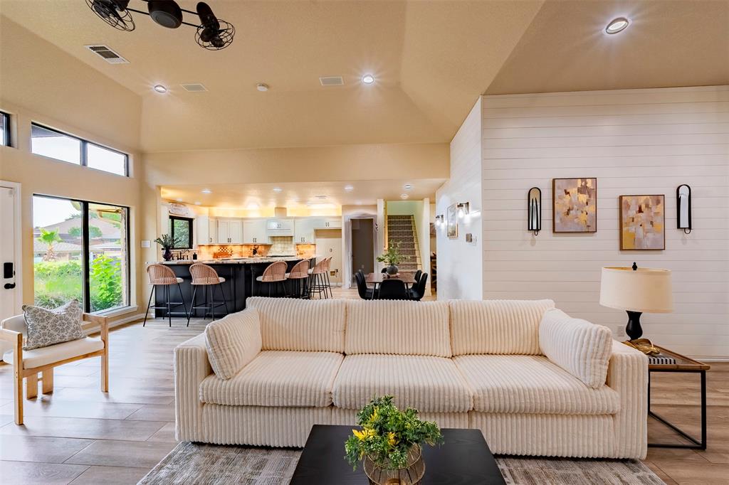 2325 River Road Granbury, TX 76048 - Photo 10 of 40 Living room with view to kitchen