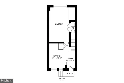 a view of a building with a umbrellas