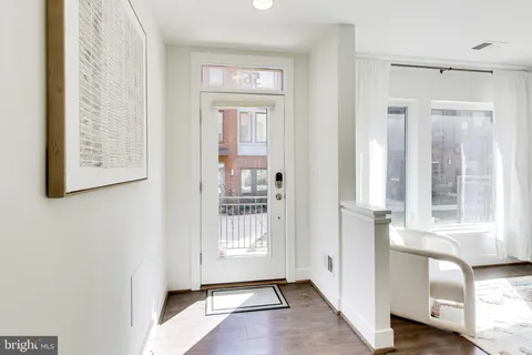 a room with furniture and a window