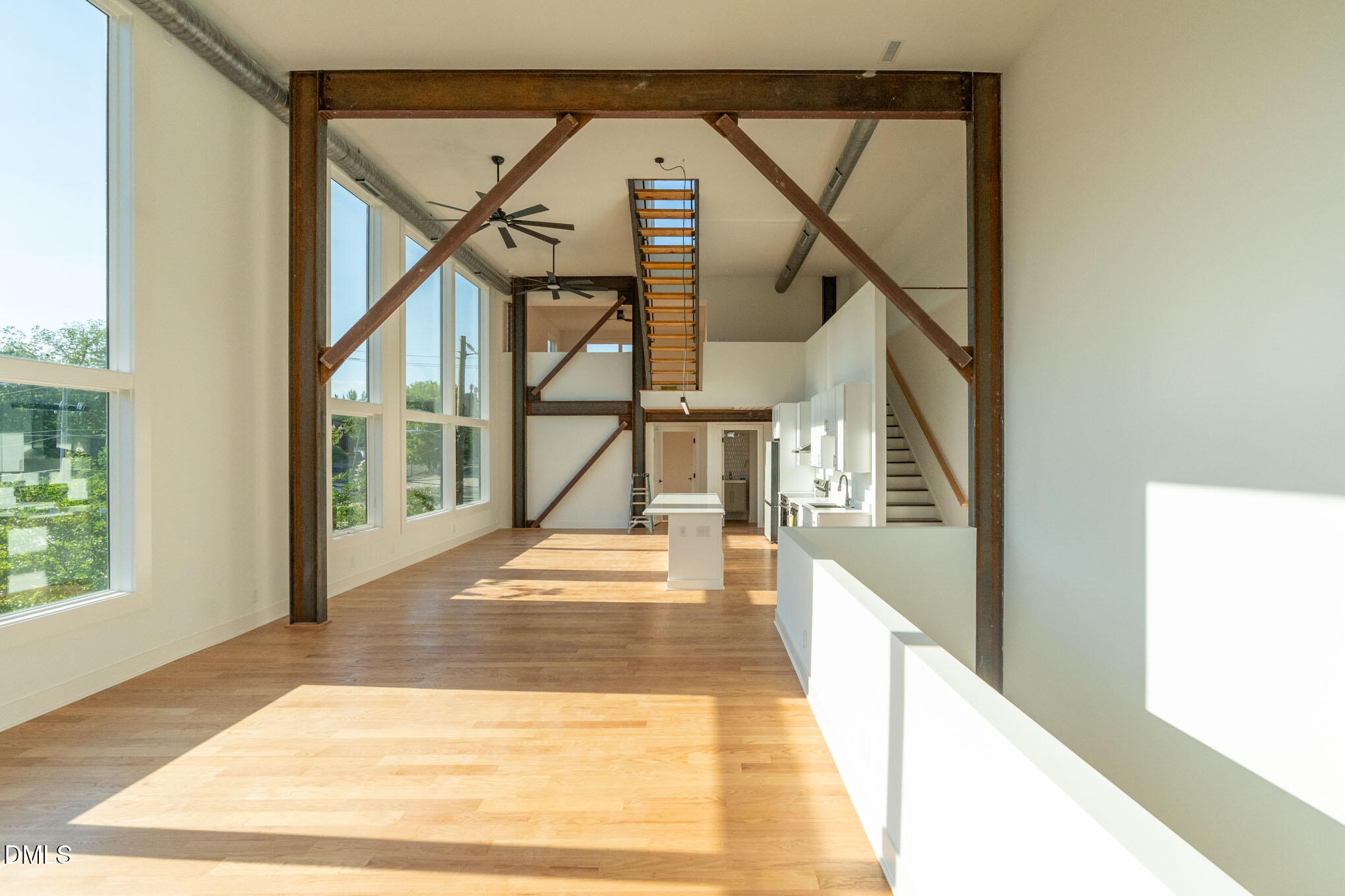 400 East Martin Street, Unit A Raleigh, NC 27601 - Photo 8 of 29 a view of staircase with a rug
