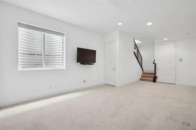 a view of empty room