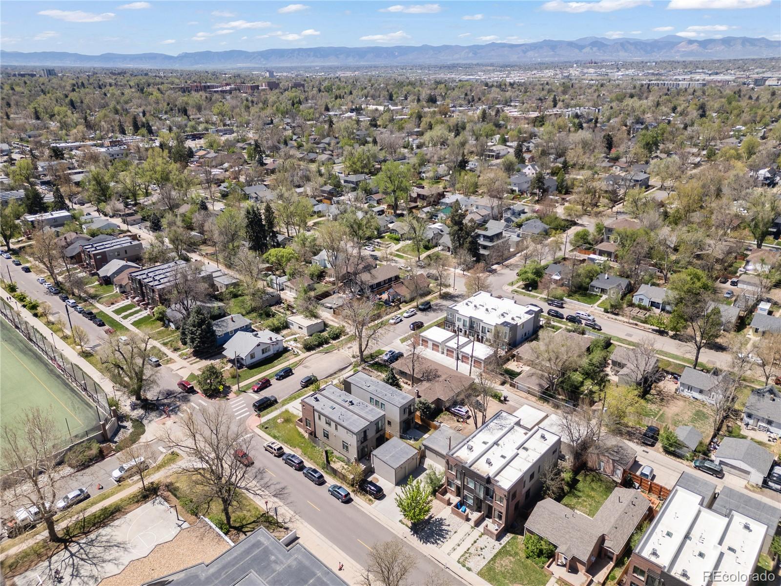 1833 East Jewell Avenue Denver, CO 80210 - Photo 40 of 41 an aerial view of a city