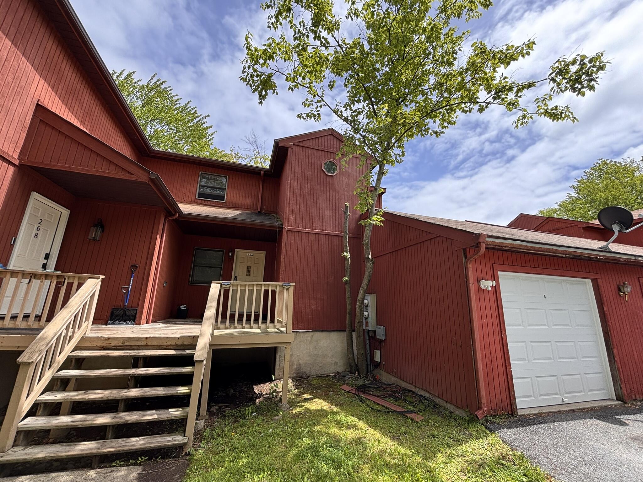 front view of a house