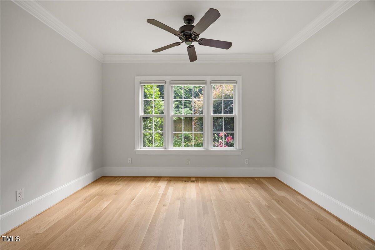 2507 Mayview Road Raleigh, NC 27607 - Photo 33 of 53 Secondary bedrooms with newly finished hardwood floors