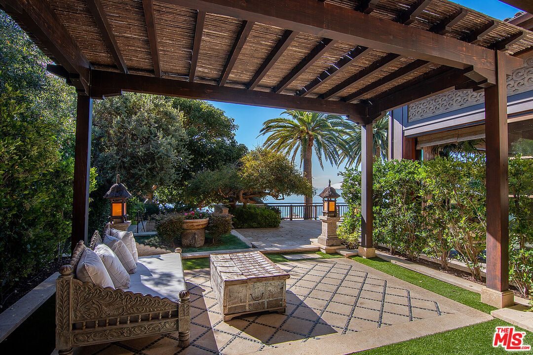 24834 Pacific Coast Highway Malibu, CA 90265 - Photo 10 of 38 a view of porch with seating space