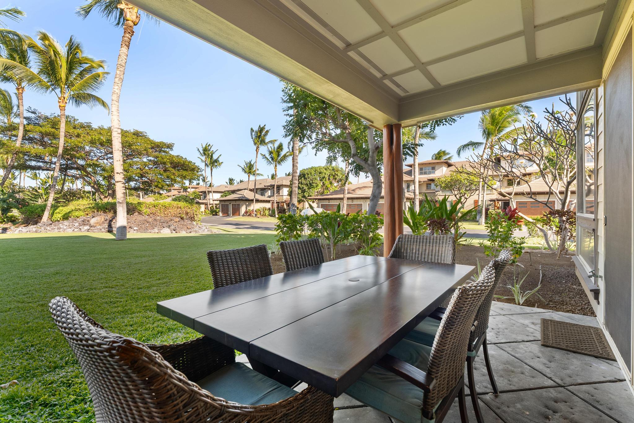 68-1122 Na Ala Hele Road, Unit Q4 Kamuela, HI 96743 - Photo 3 of 30 a view of an outdoor dining space with furniture