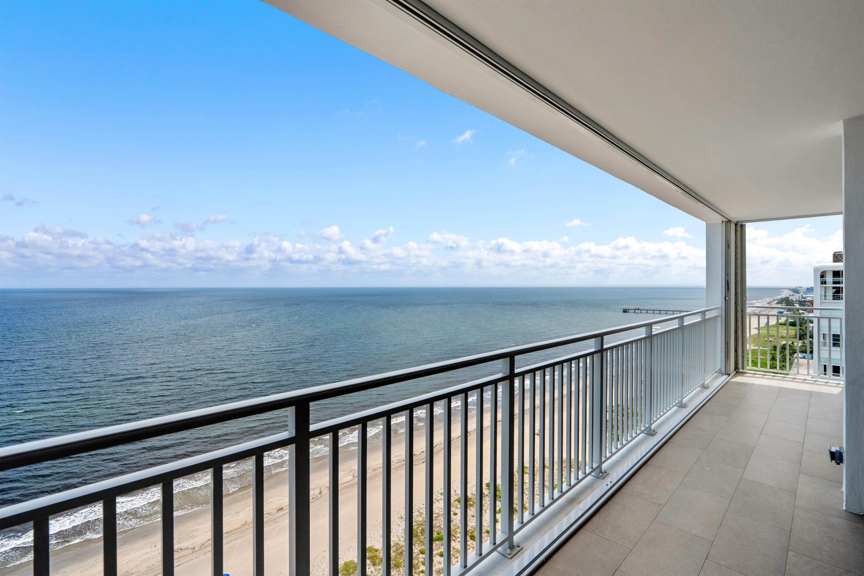 2600 South Ocean Boulevard, Unit PHF Boca Raton, FL 33432 - Photo 10 of 50 OCEANVIEW BALCONY