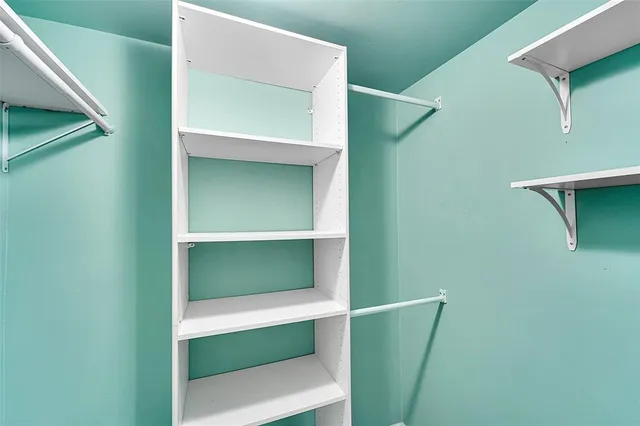 a room with closet