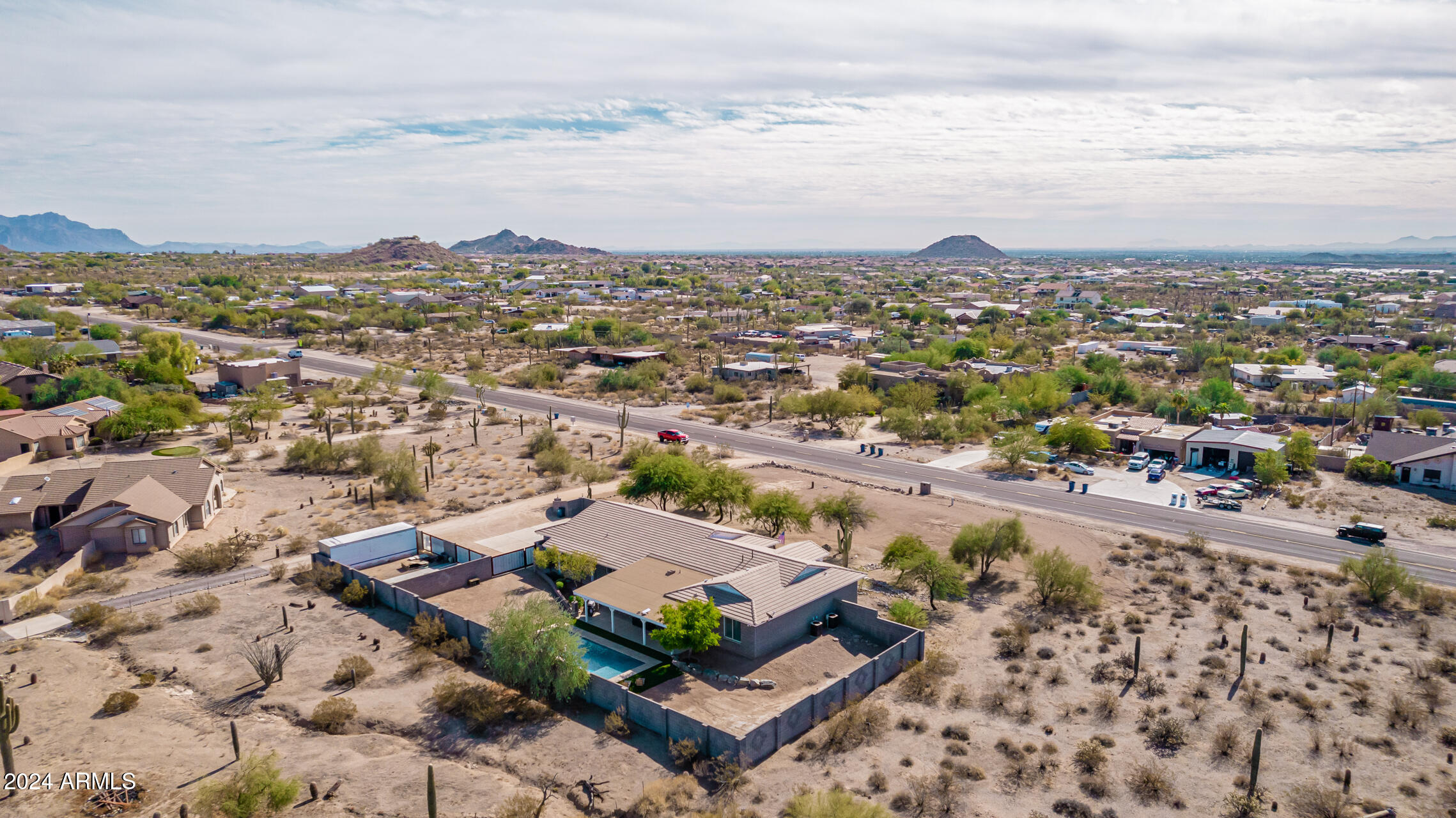 8052 East McDowell Road Mesa, AZ 85207 - Photo 1 of 38 Aerial SE View