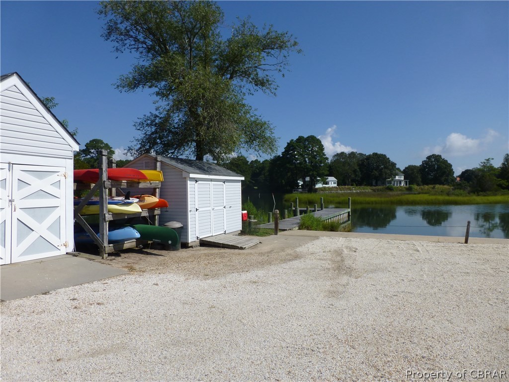 464 Jackson Creek Road Deltaville, VA 23043 - Photo 21 of 26 Storage at community boat ramp