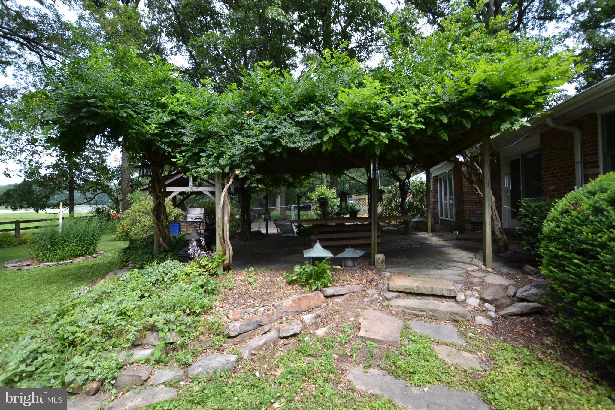 24403 Hipsley Mill Road Gaithersburg, MD 20882 - Photo 7 of 43 Exterior Wisteria Canopy