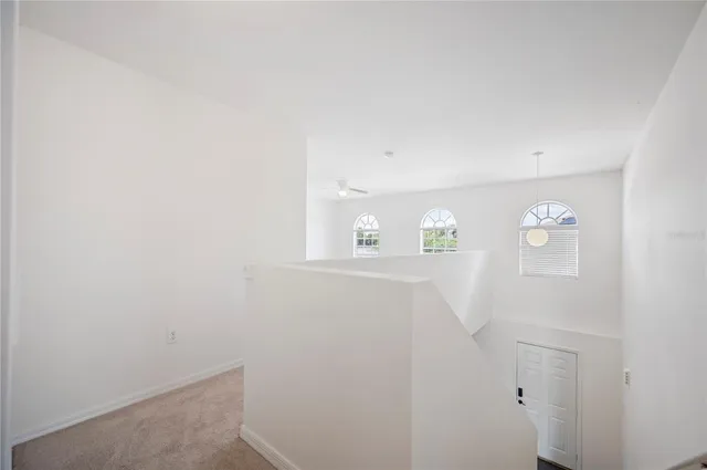 a view of empty room