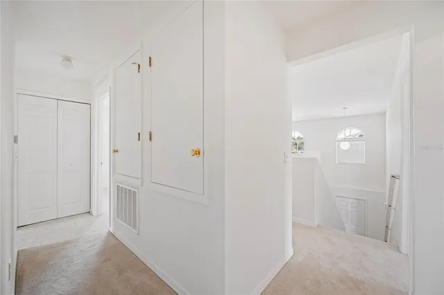 a view of a bathroom with shower