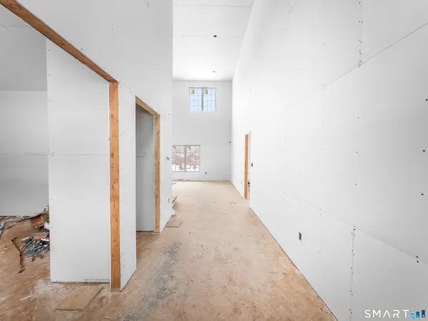 a view of an entryway with staircase