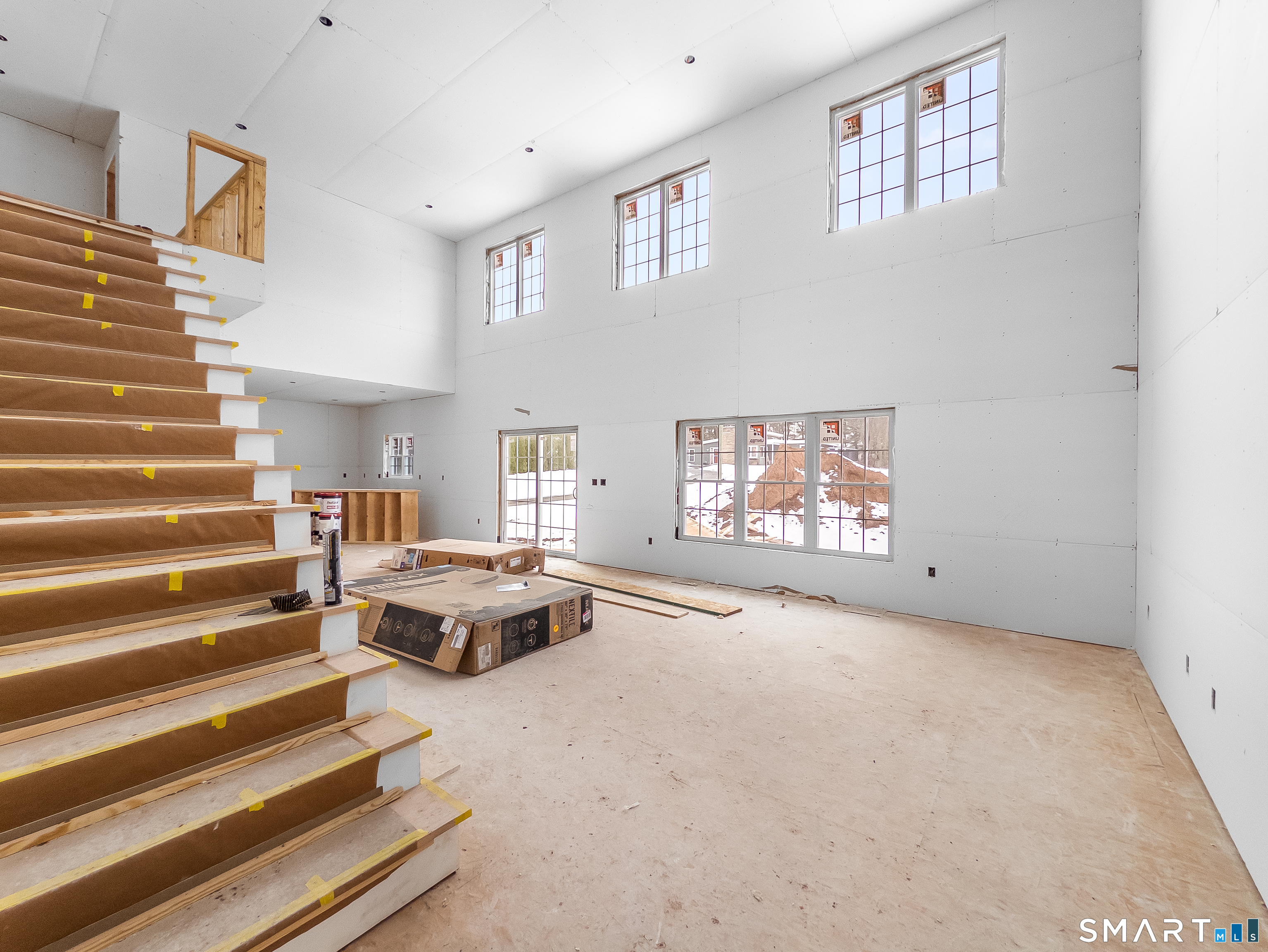 180 Bee Street Meriden, CT 06450 - Photo 18 of 25 a view of an entryway with staircase