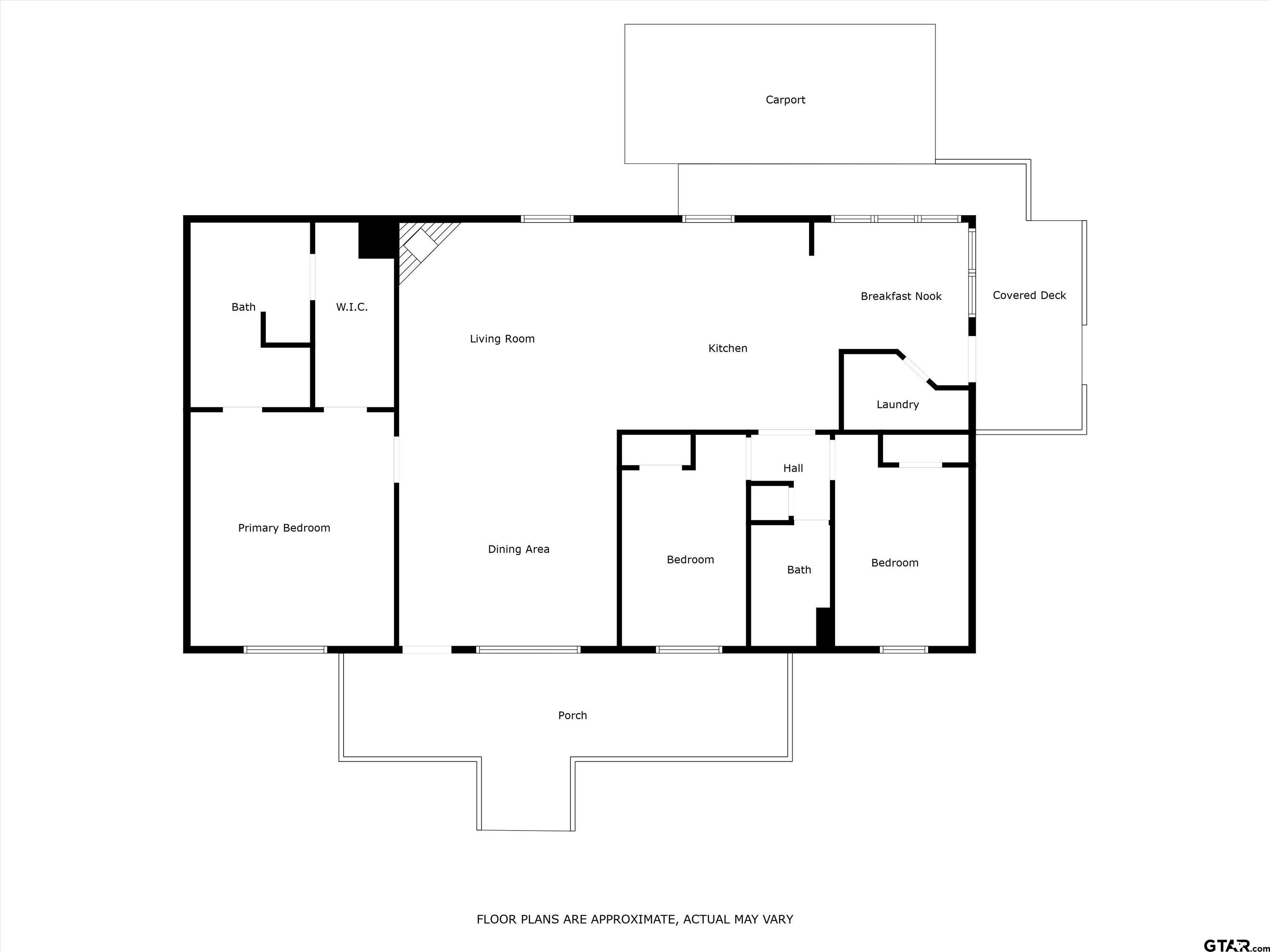 2811 Medlin Road Gilmer, TX 75645 - Photo 28 of 30 a picture of a bathroom with a shower