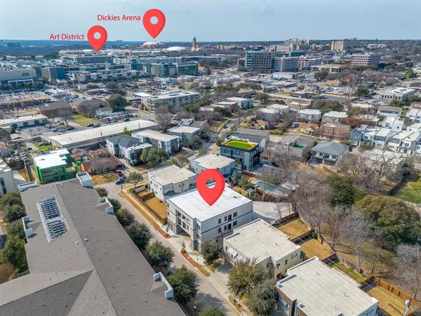 a view of parking garage with cars