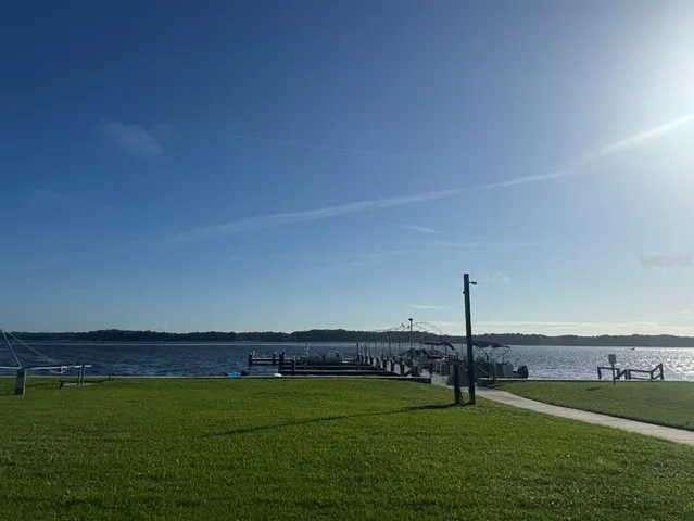 a view of a grassy field