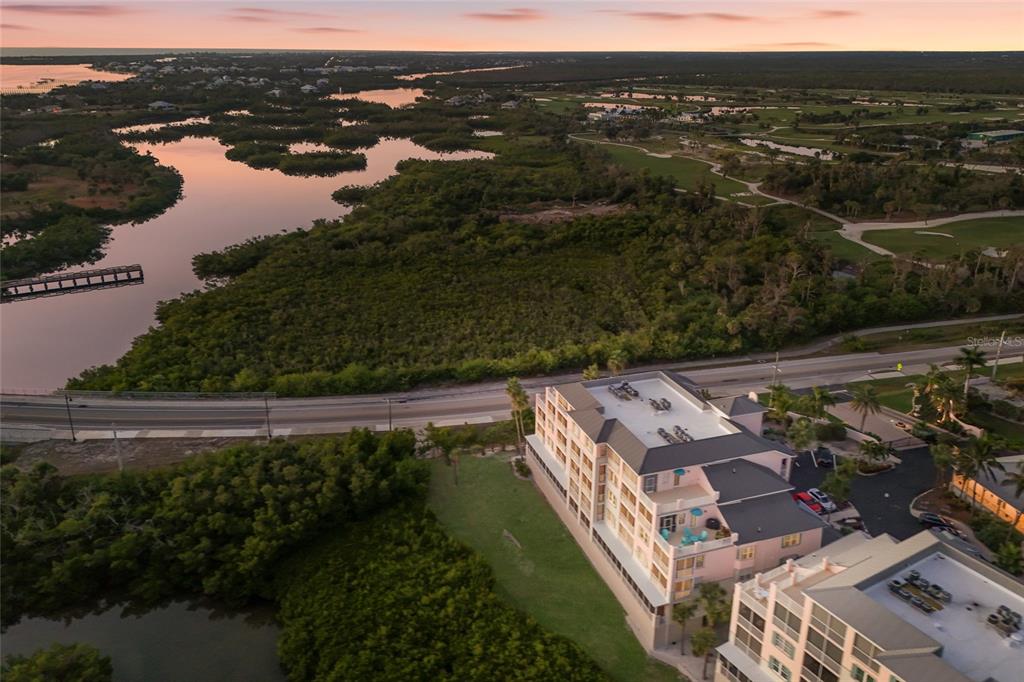 13113 Gasparilla Road, Unit 503 Placida, FL 33946 - Photo 36 of 87 an aerial view of a house with lake view