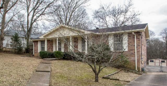 Ranch home located in traditional neighborhood on quiet street