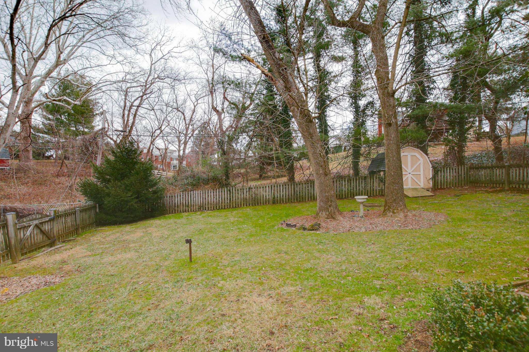 6631 Loch Hill Road Baltimore, MD 21239 - Photo 30 of 30 Large level backyard