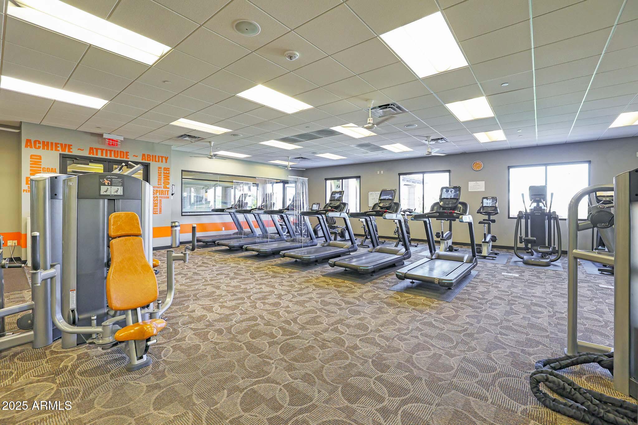 17885 West Ashurst Drive Goodyear, AZ 85338 - Photo 48 of 63 a view of a room with gym equipment