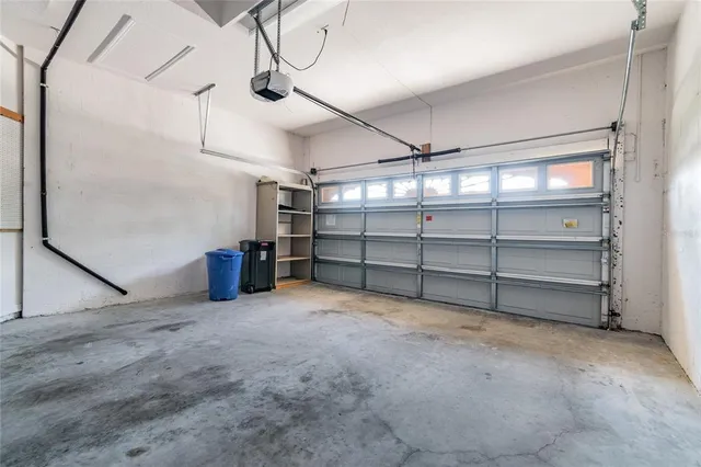 a view of a room with an empty space