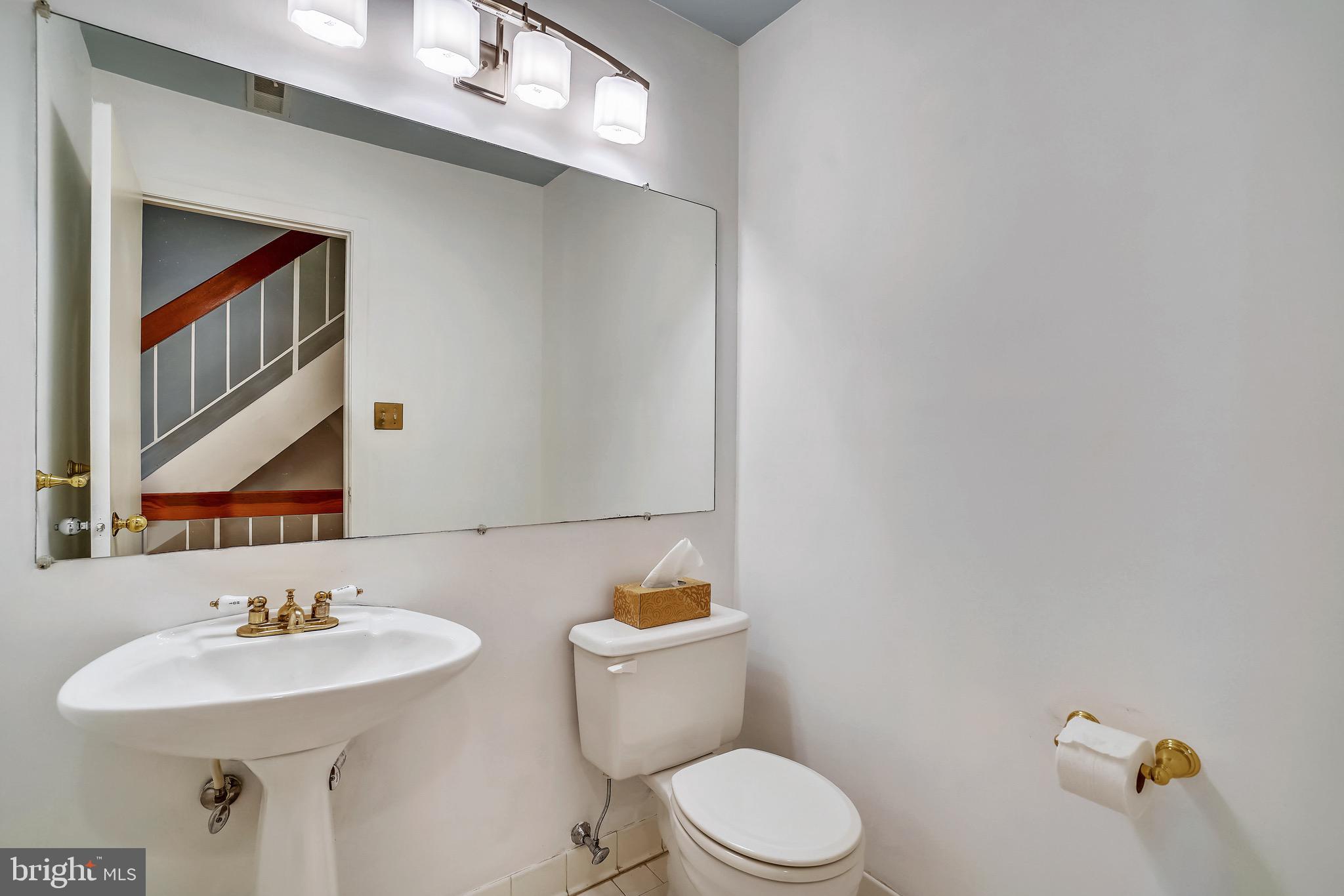 6939 Copper Bend Lane Baltimore, MD 21209 - Photo 15 of 35 First floor powder room