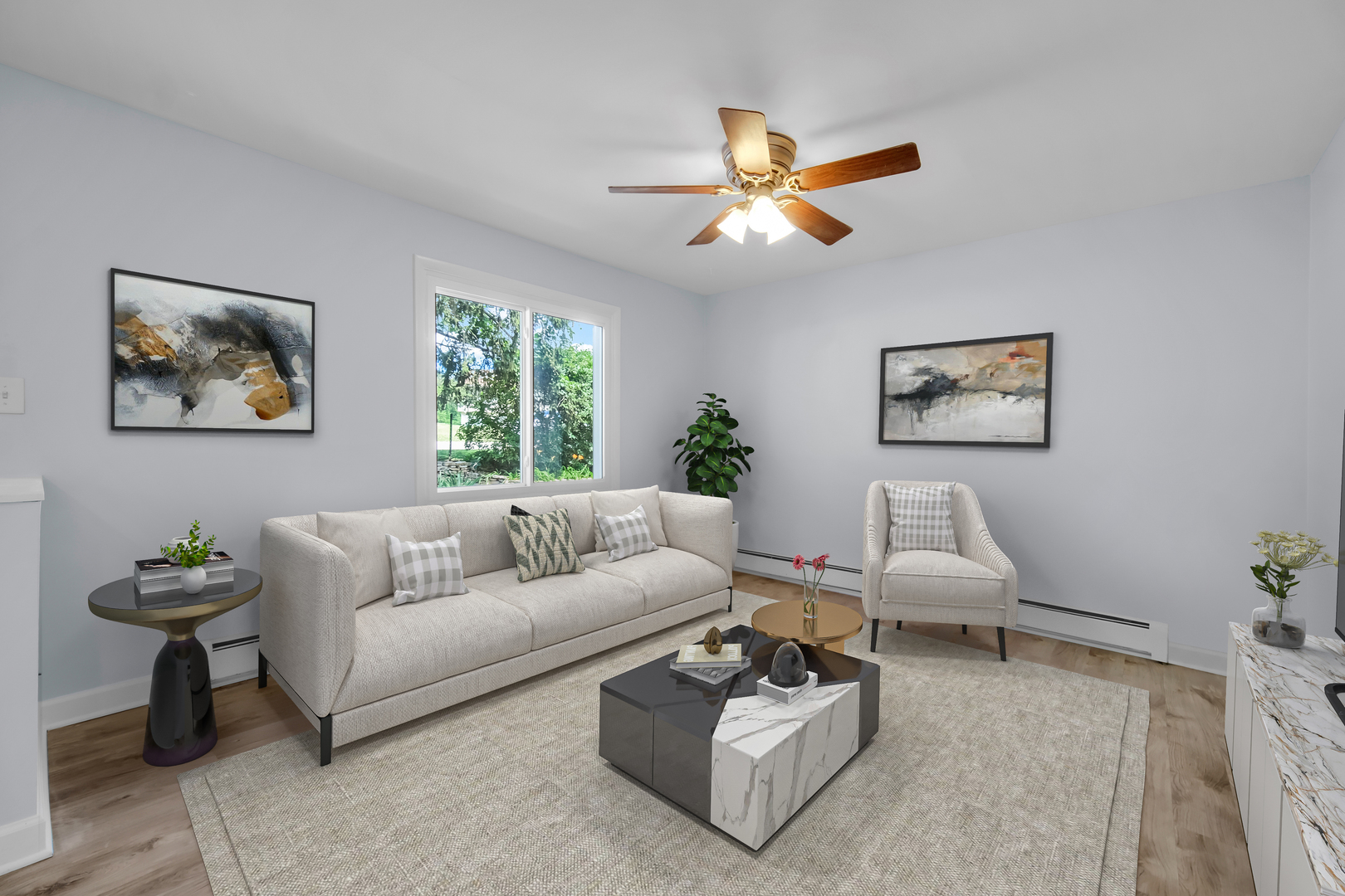 25W375 Plank Road Naperville, IL 60563 - Photo 13 of 47 a living room with furniture and a window