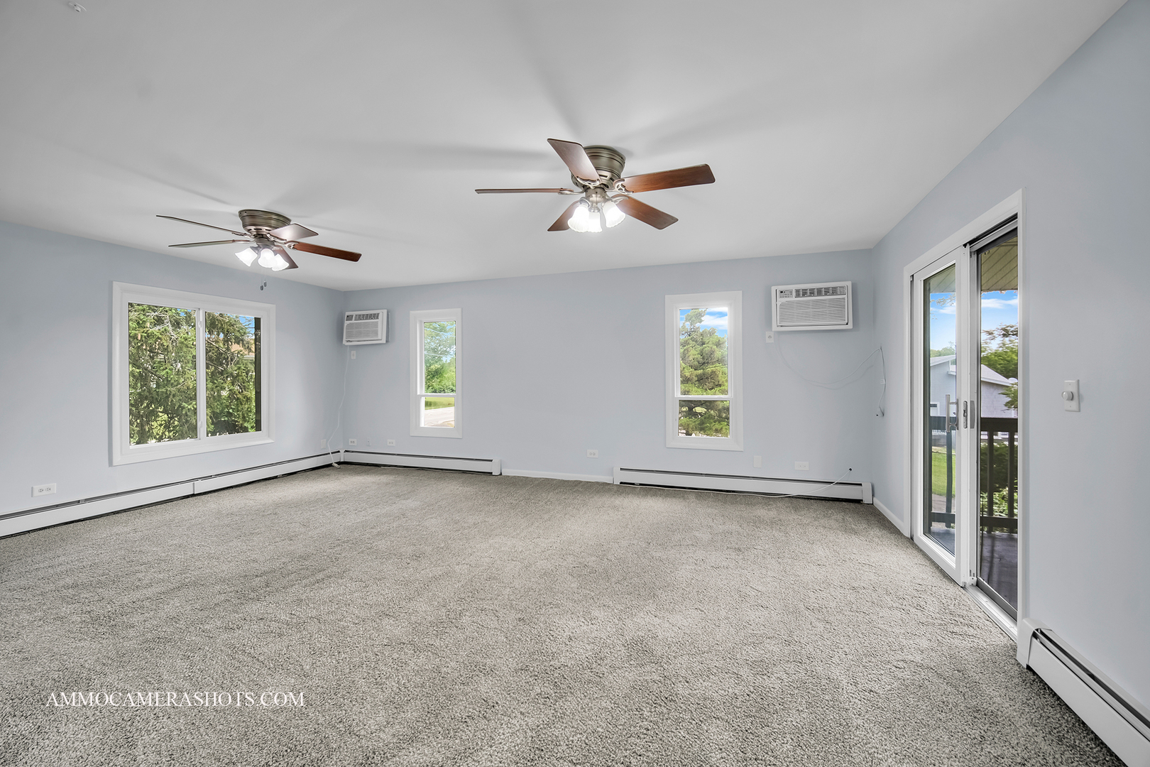 25W375 Plank Road Naperville, IL 60563 - Photo 25 of 47 a view of a livingroom with a ceiling fan and window