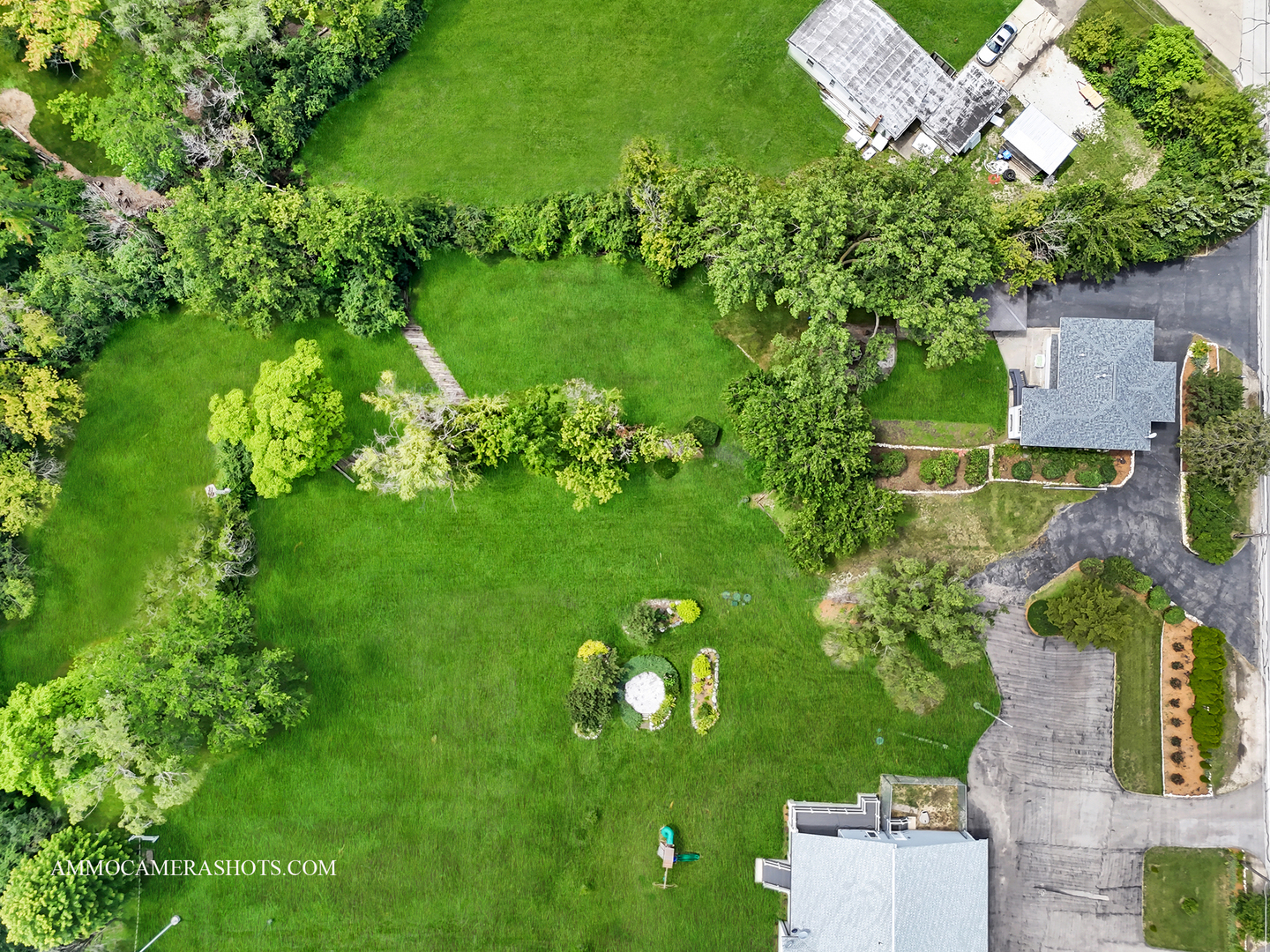 25W375 Plank Road Naperville, IL 60563 - Photo 36 of 47 an aerial view of a house with a yard